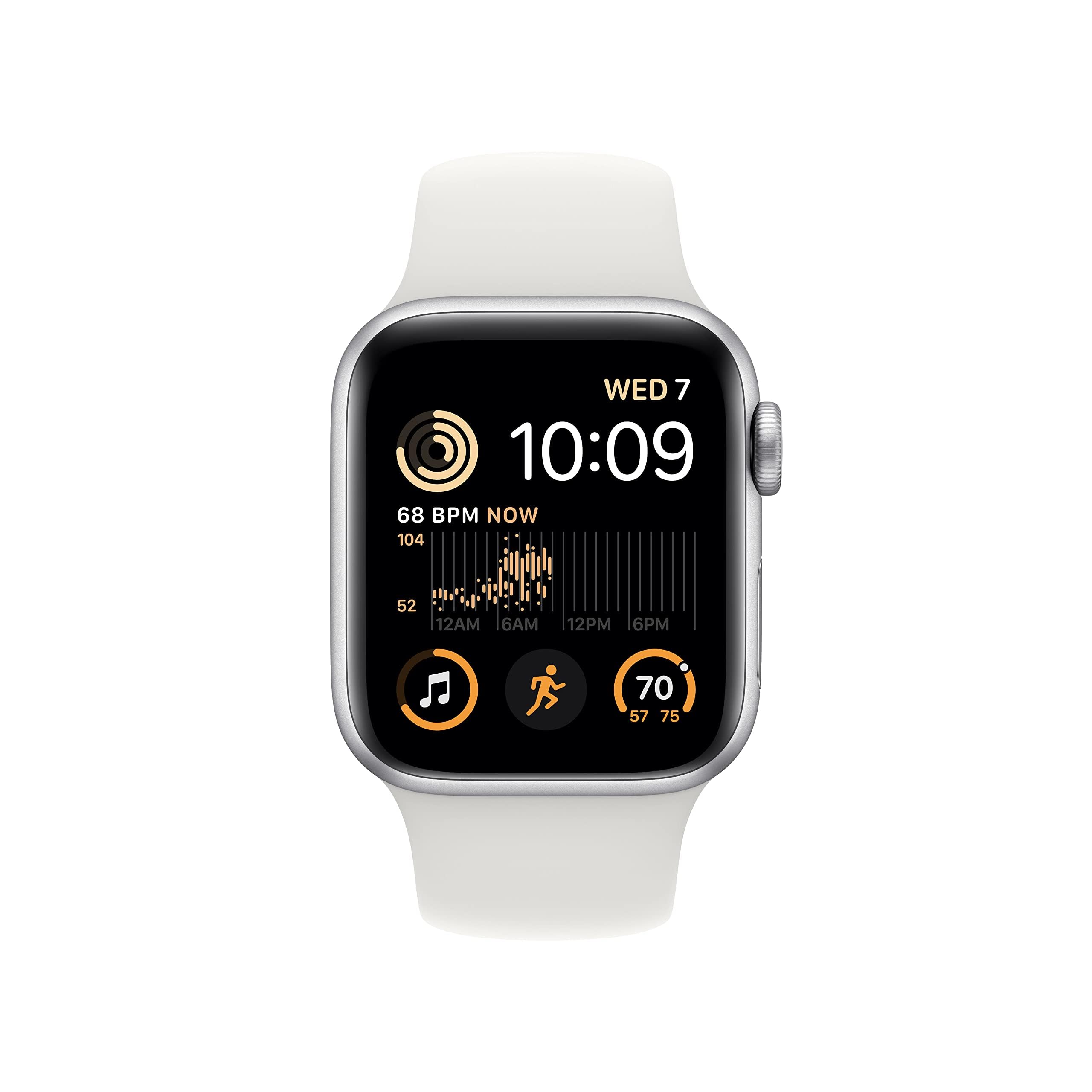 Apple Watch SE 40mm 本体 ホワイト クリアバンド付き Amazon.com: Apple Watch SE (2nd Gen) (GPS + Cellular, 40mm